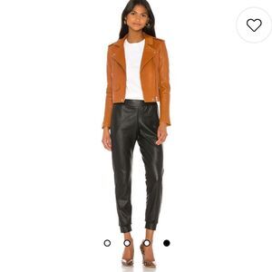 Commando Women's Faux Leather Jogger Size XS